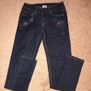 Girls size 10 skinny jeans
